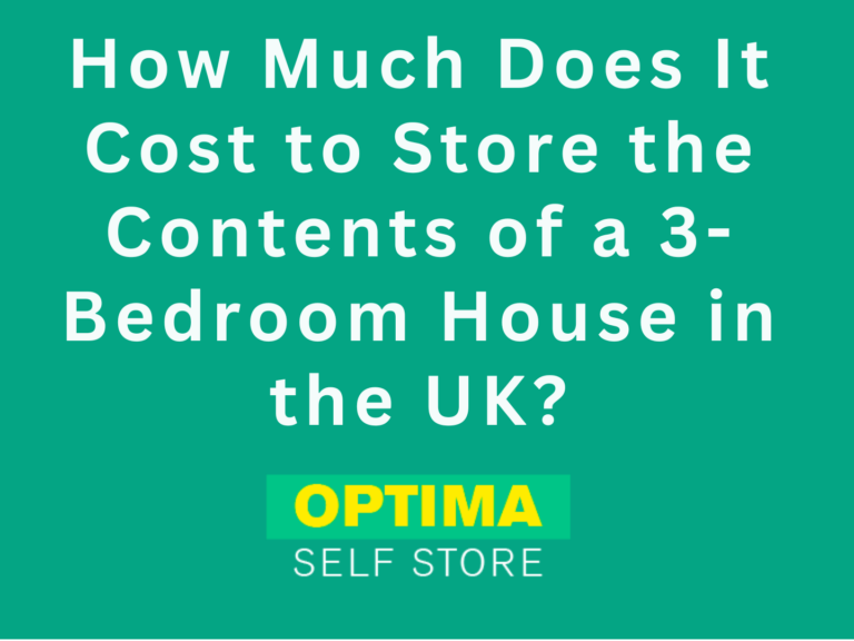 3 Bedroom House Storage Costs UK (Prices, Sizes & Monthly Costs)