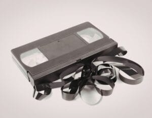 VHS Tape untangled