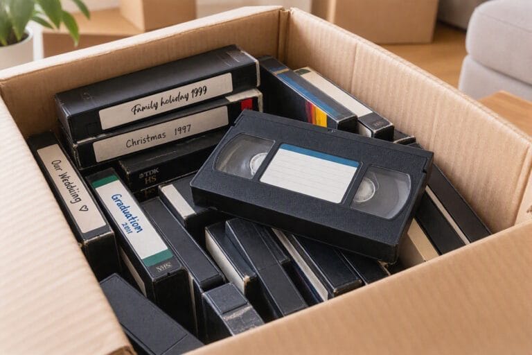 How to Store VHS Tapes Properly and Keep Them Safe